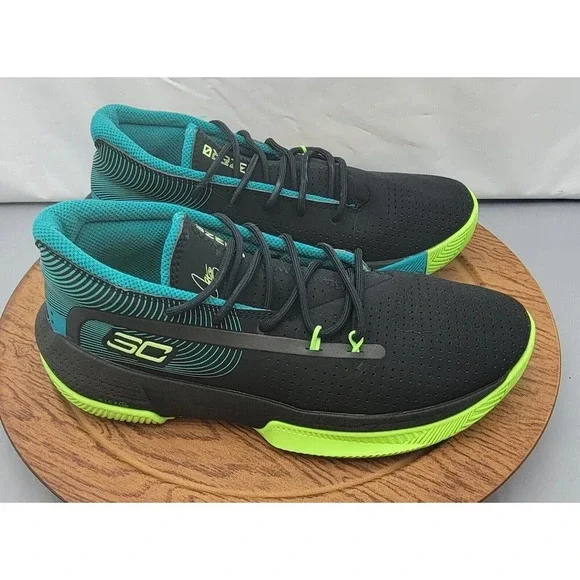 Under Armour 3Zero 3 SC Curry Black Sport Sneakers Youth's Sz 6.5Y 3022117-003 - Picture 12 of 14